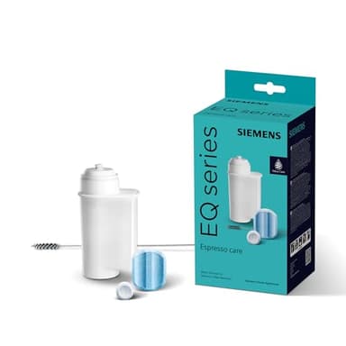 Siemens Care set, tablettes de nettoyage et de détartrage, filtre à eau BRITA Intenza, spécialement conçues pour la gamme Siemens EQ, TZ80004A/B