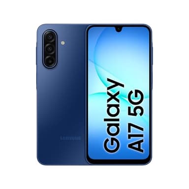 Samsung Galaxy A17 5G 128 Go, Smartphone Android déverrouillé, écran 6,7", Batterie 5000 mAh, Bleu, Version FR