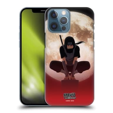 Head Case Designs sous Licence Officielle Naruto Shippuden Itachi Uchiha Lune Art Personnage Coque Dure pour l'arrière Compatible avec Apple iPhone 13 Pro Max
