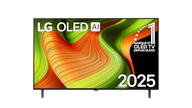 LG TV OLED 2025 | OLED48B5 | 48'' (121 cm) | OLED| Processeur α8 AI 4K Gen2 |Dolby Vision & Atmos | Alexa