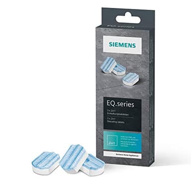 Siemens Electroménager - TZ80002N Pastilles 2 en 1 détartrage et nettoyant - Accessoires pour machines à café - Blanc