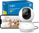 Tapo C210 Caméra WiFi Intérieure 2K 3MP, Rotation 360°, Détection de Personne&Pleurs de Bébé, Vision Nocturne, Audio Bidirectionnel, Stockage CloudµSD 512 Go, Alexa et Google Assistant